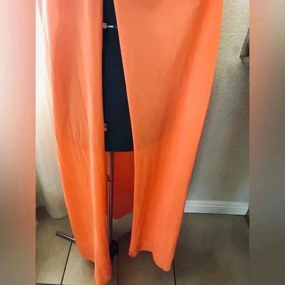 VTG 60s 70s Flower Power nylon Night Gown Cover Robe  Women M-L - Picture 13 of 14